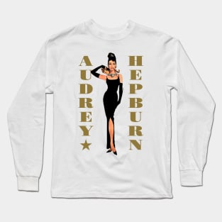 Audrey Hepburn Long Sleeve T-Shirt